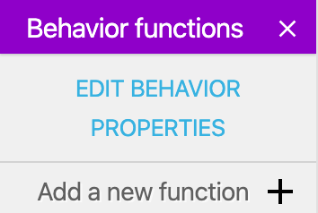 events-based-behaviors - GDevelop documentation