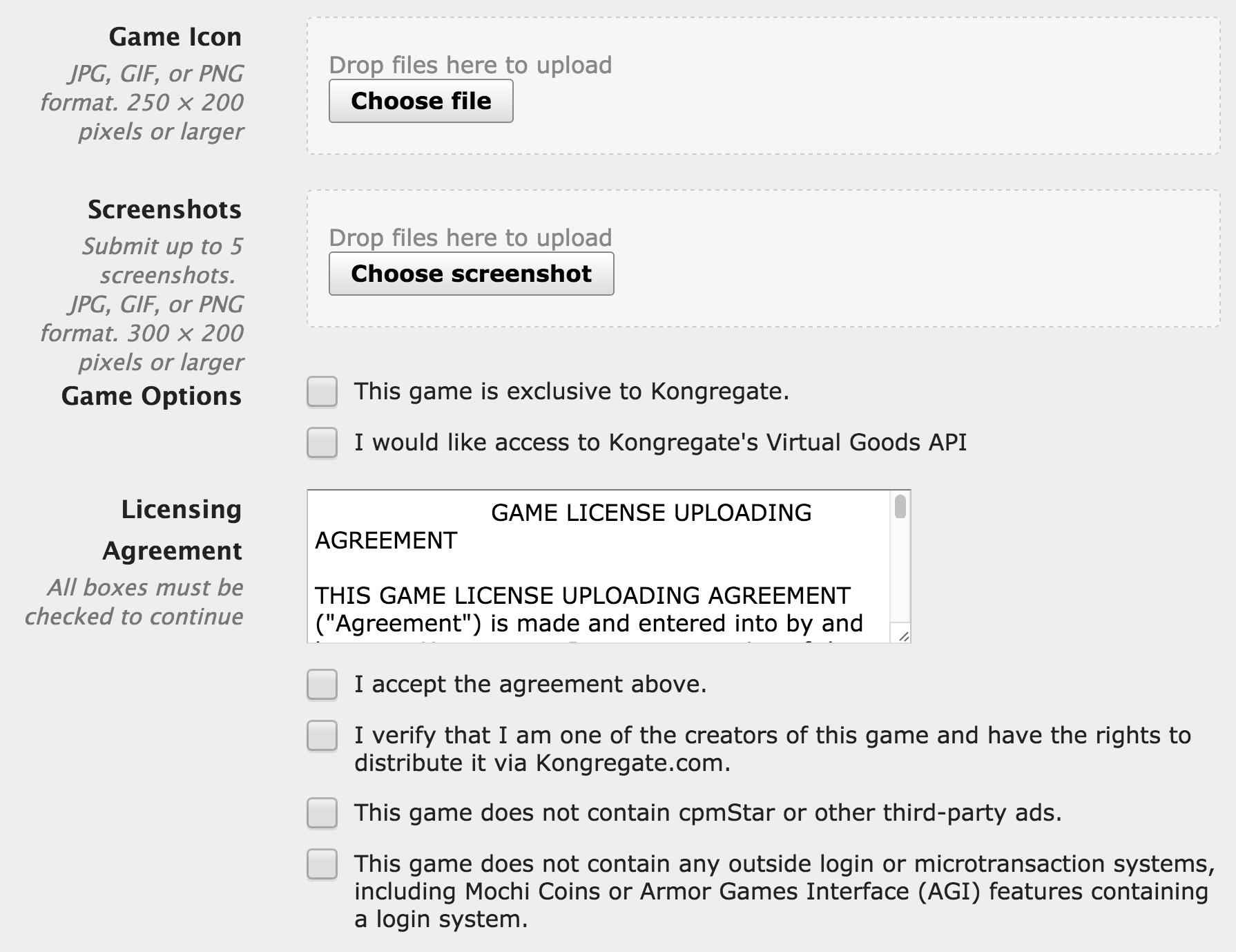 Make Games for Kongregate